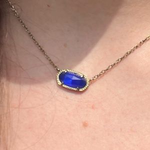 Kendra Scott blue Elisa Pendant Necklace